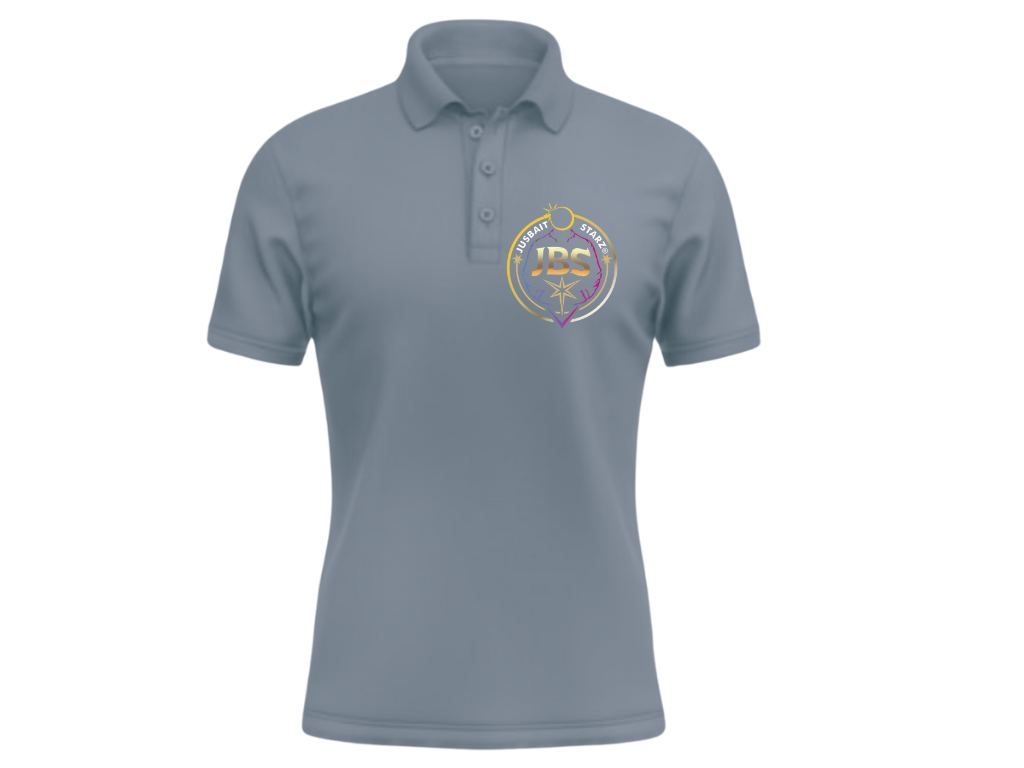 Elite shadow grey polo shirt edition