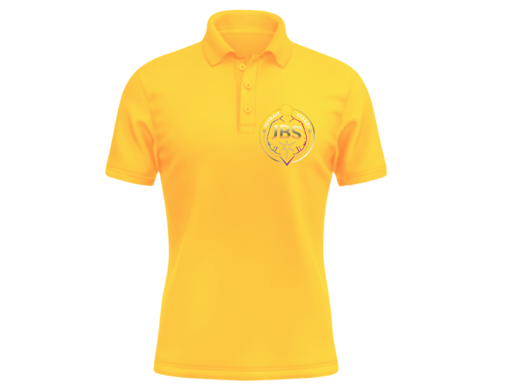 Elite shadow yellow polo shirt edition